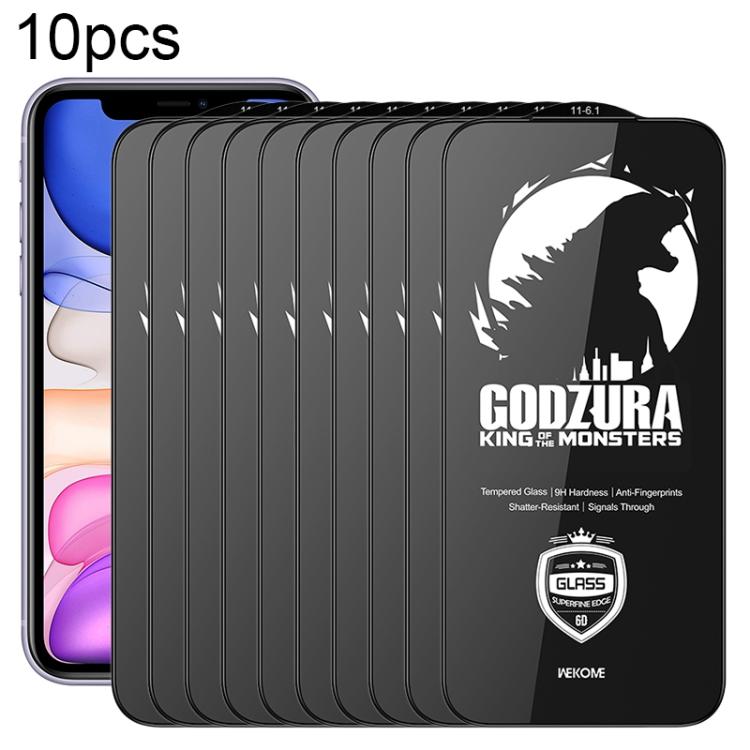 WK WTP-124 10pcs Film en verre trempé HD 6D incurvé à bord ultra-fin, Pour iPhone 17 Pro Max, Pour iPhone 17 Pro, Pour iPhone 16 Pro / 17, Pour iPhone Air, Pour iPhone 16 Pro Max, Pour iPhone 16 Plus / 15 Plus, Pour iPhone 16 / 15, Pour iPhone 15 Pro ...