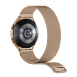 Bracelet de montre milanais magnétique en acier inoxydable avec film incurvé 3D, pour Samsung Galaxy Watch FE 40mm, pour Samsung Galaxy Watch7 44mm, pour Samsung Galaxy Watch7 40mm, pour Samsung Galaxy Watch6 Classic 47mm, pour Samsung Galaxy Watch6 44mm