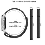Milanese Magnetic Stainless Steel Watch Band with 3D Curved Film, For Samsung Galaxy Watch6 Classic 43mm, For Samsung Galaxy Watch5 44mm, For Samsung Galaxy Watch5 Pro 45mm, For Samsung Galaxy Watch5 40mm, For Samsung Galaxy Watch4 44mm                ...