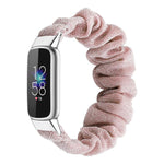 xDfind Polyester Elastic Wreath Watch Band For Fitbit Luxe, S, L