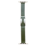 Bracelet de montre en cuir véritable lisse de 14 mm avec boucle magnétique, compatible avec les Apple Watch 46 mm / 49 mm / 45 mm / 44 mm et 42 mm / 41 mm / 40 mm / 38 mm.