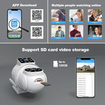Caméra de surveillance panoramique HD à double objectif Srihome SH063 4MP, SH063
