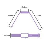xDfind Solid Color Silicone Watch Band, For Xiaomi Smart Band 9 Active / Redmi Band  3
