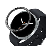 Cadre de protection pour montre connectée en métal, Style : E, Pour Samsung Galaxy Watch8 Classic 46 mm, Pour Samsung Galaxy Watch8 44 mm, Pour Samsung Galaxy Watch8 40 mm