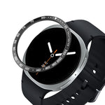 Cadre de protection pour montre connectée en métal, Style : E, Pour Samsung Galaxy Watch8 Classic 46 mm, Pour Samsung Galaxy Watch8 44 mm, Pour Samsung Galaxy Watch8 40 mm