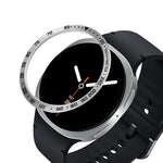 Cadre de protection pour montre connectée en métal, Style : E, Pour Samsung Galaxy Watch8 Classic 46 mm, Pour Samsung Galaxy Watch8 44 mm, Pour Samsung Galaxy Watch8 40 mm