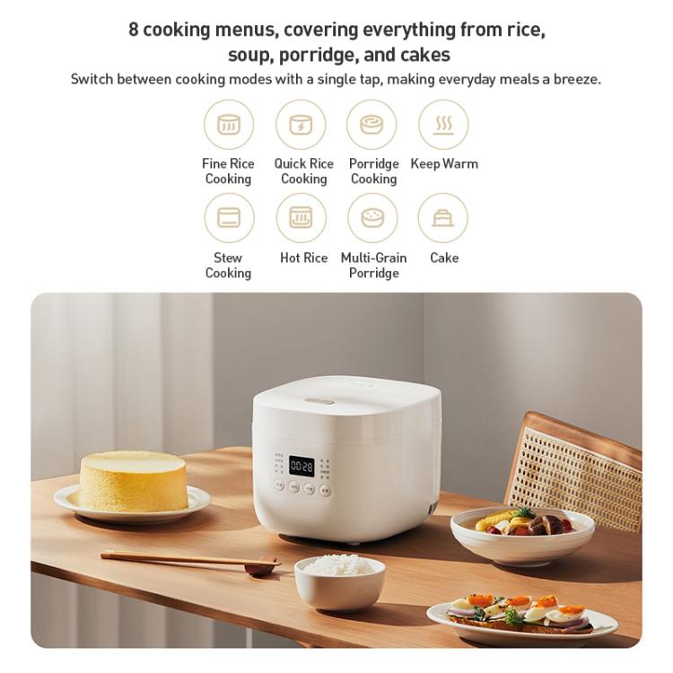 Mijia Smart Rice Cooker N1 Original Xiaomi, prise CN, 1,6L