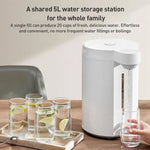 Bouteille thermos électrique intelligente Xiaomi Mijia originale 5L 1600W, prise CN, bouteille thermos électrique 5L
