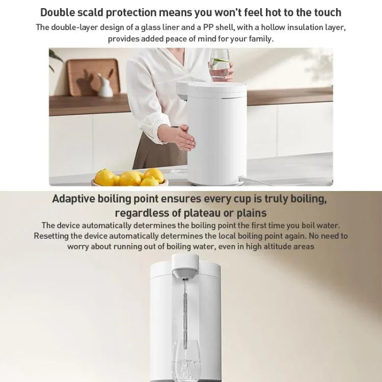 Bouteille thermos électrique intelligente Xiaomi Mijia originale 5L 1600W, prise CN, bouteille thermos électrique 5L