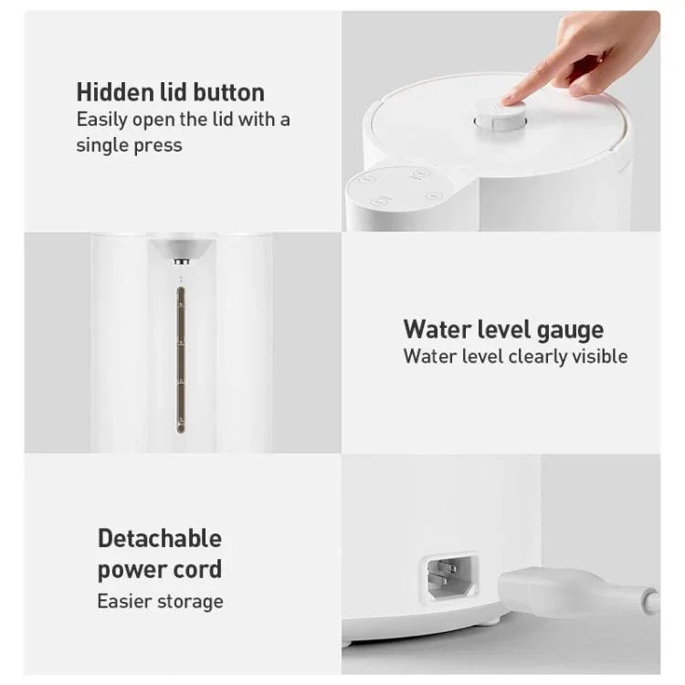 Bouteille thermos électrique intelligente Xiaomi Mijia originale 5L 1600W, prise CN, bouteille thermos électrique 5L