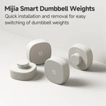 4 pièces/ensemble Poids d'haltère intelligent original Xiaomi Mijia, Poids d'haltère intelligent Xiaomi Mijia