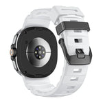 Bracelet de montre en silicone Wild Path à boucle noire, pour Samsung Galaxy Watch8 / Watch8 Classic