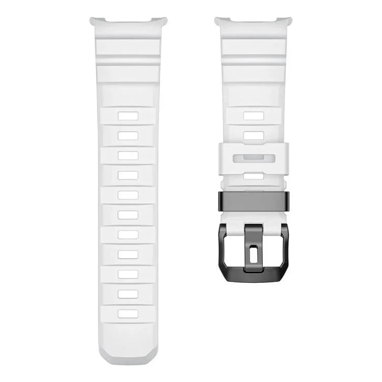 Bracelet de montre en silicone Wild Path à boucle noire, pour Samsung Galaxy Watch8 / Watch8 Classic