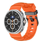 Bracelet de montre en silicone Wild Path à boucle noire, pour Samsung Galaxy Watch8 / Watch8 Classic