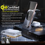 WK WP-U180 Tonayn Qi2 Chargeur magnétique sans fil 3-en-1 15W, WP-U180