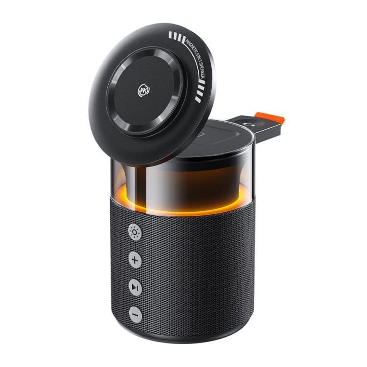 Haut-parleur Bluetooth à recharge sans fil 5 en 1 15W WK WP-U179 Qisone avec veilleuse