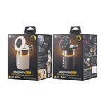 Haut-parleur Bluetooth à recharge sans fil 5 en 1 15W WK WP-U179 Qisone avec veilleuse