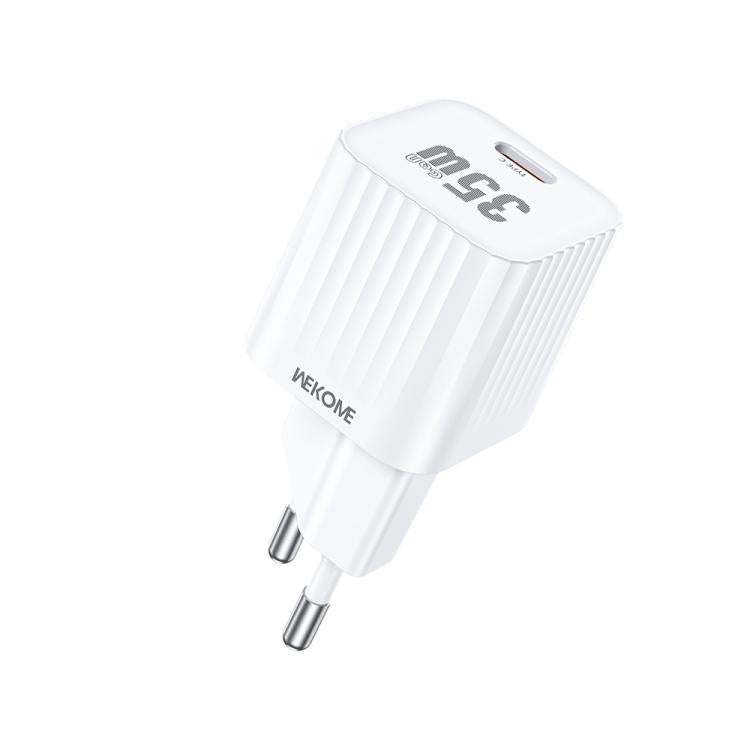 Chargeur rapide PD35W Type-C WK WP-U13 Cinsuy Speed, prise EU, prise UK
