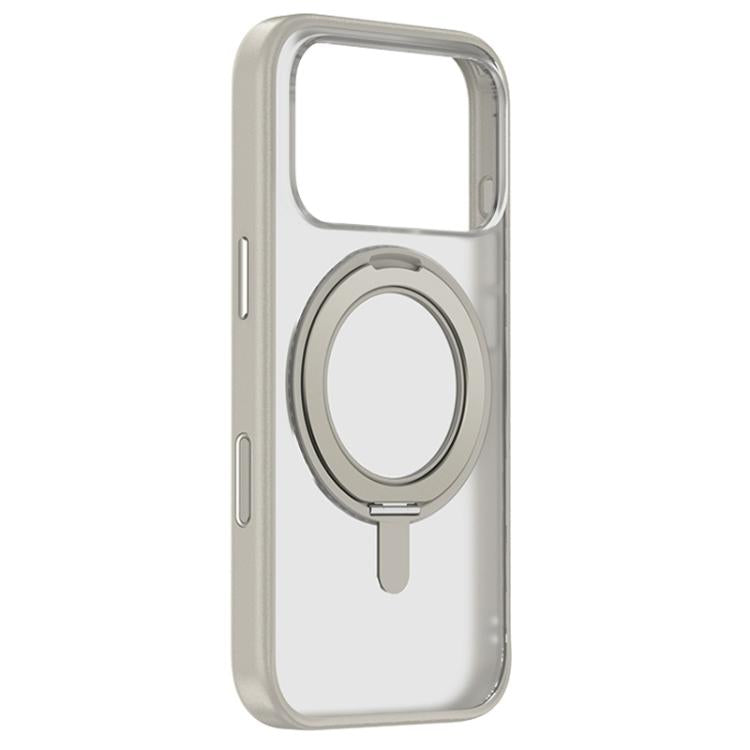 Coque de Téléphone ZGA Feitian 360 Rotation Holder Magsafe PC Hybrid TPU, Pour iPhone 17 Pro, Pour iPhone 17 Pro Max