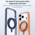 Coque de Téléphone ZGA Feitian 360 Rotation Holder Magsafe PC Hybrid TPU, Pour iPhone 17 Pro, Pour iPhone 17 Pro Max
