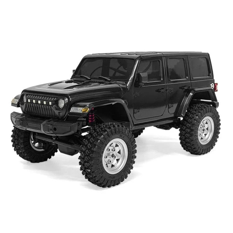 Voiture Télécommandée JJR/C C8801 Pro Édition Guerrier Noir Wrangler Simulation d’Escalade