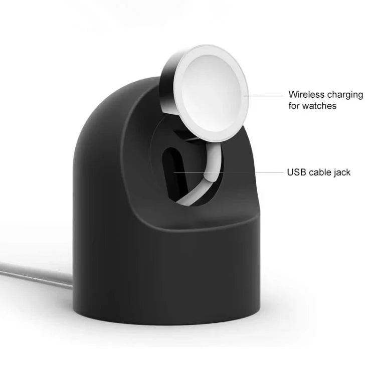 Support de charge en silicone xDfind pour Apple Watch (sans chargeur)