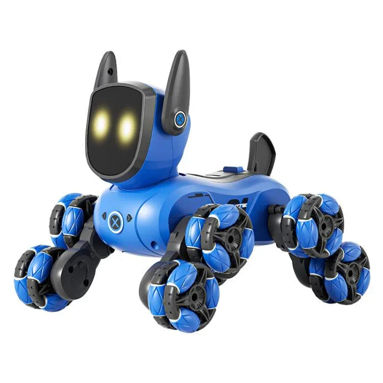 Chien Robot Télécommandé Multifonction à Huit Roues Petit JJR/C Q200