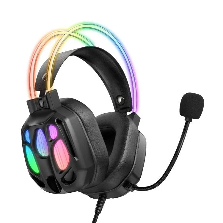 Écouteurs filaires ONIKUMA X89 RGB avec microphone, X89