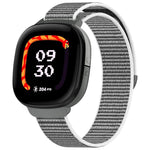 xDfind Nylon Loop Hook and Loop Fastener Watch Band, For Fitbit Ace LTE