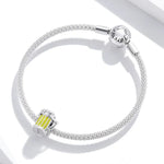 Perles Chope de Bière en Argent Sterling S925 Accessoires DIY pour Bracelet Collier, Chope de Bière