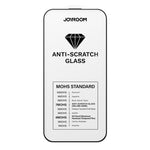 Film en verre trempé JOYROOM Knight Series 2.5D plein écran HD dur anti-rayures, pour iPhone 17 Pro Max, pour iPhone 17 Pro, pour iPhone 17, pour iPhone Air, pour iPhone 16 Pro Max, pour iPhone 16 Pro, pour iPhone 16 Plus, pour iPhone 16