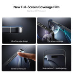 Film en verre trempé JOYROOM Knight Series 2.5D plein écran HD dur anti-rayures, pour iPhone 17 Pro Max, pour iPhone 17 Pro, pour iPhone 17, pour iPhone Air, pour iPhone 16 Pro Max, pour iPhone 16 Pro, pour iPhone 16 Plus, pour iPhone 16