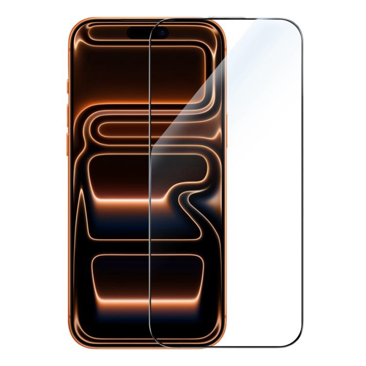 Film en verre trempé JOYROOM Knight Series 2.5D plein écran HD dur anti-rayures, pour iPhone 17 Pro Max, pour iPhone 17 Pro, pour iPhone 17, pour iPhone Air, pour iPhone 16 Pro Max, pour iPhone 16 Pro, pour iPhone 16 Plus, pour iPhone 16