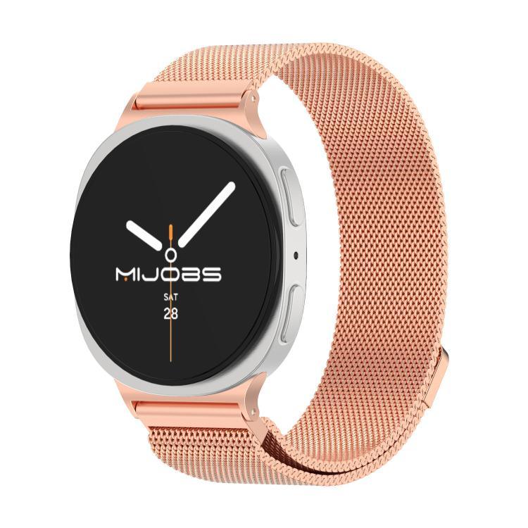 Bracelet de montre MIJOBS Milan Magnétique en Métal, Pour Samsung Galaxy Watch8 / Watch8 Classic