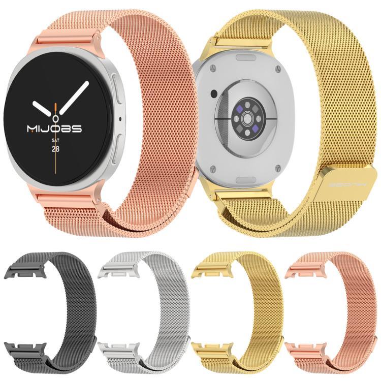 Bracelet de montre MIJOBS Milan Magnétique en Métal, Pour Samsung Galaxy Watch8 / Watch8 Classic