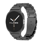 Bracelet de montre MIJOBS trois perles en acier inoxydable, pour Samsung Galaxy Watch8 / Watch8 Classic
