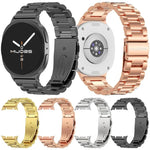 Bracelet de montre MIJOBS trois perles en acier inoxydable, pour Samsung Galaxy Watch8 / Watch8 Classic