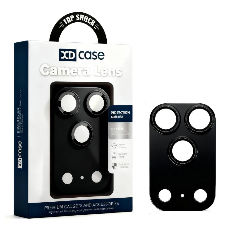 Film annulaire givré en métal pour objectif de caméra, couverture complète, XDcase Armor, pour iPhone 17 Pro Max, pour iPhone 17 Pro