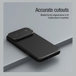 Coque de téléphone NILLKIN Black Mirror Prop CD Texture Transparent Mirror Cover, Pour iPhone 17 Pro Max, Pour iPhone 17 Pro