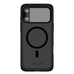 Coque de téléphone PC magnétique NILLKIN CamShield Prop Texture Transparente Miroir MagSafe, Pour iPhone 17 Pro Max, Pour iPhone 17 Pro