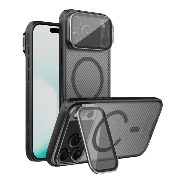 Coque de téléphone PC transparente NILLKIN CamShield Prop Mirror Cover magnétique MagSafe, pour iPhone 17 Pro Max, pour iPhone 17 Pro