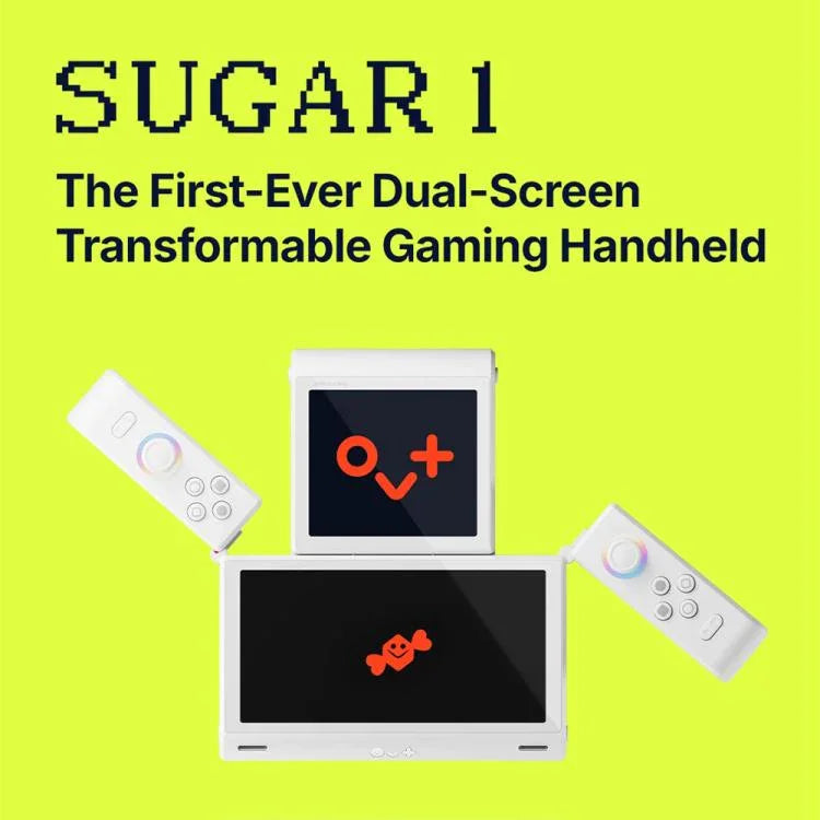 Console de Jeu Portable à Double Écran ONE-NETBOOK Sugar 1, Android 14 Snapdragon G3 Gen3, 16GB+512GB