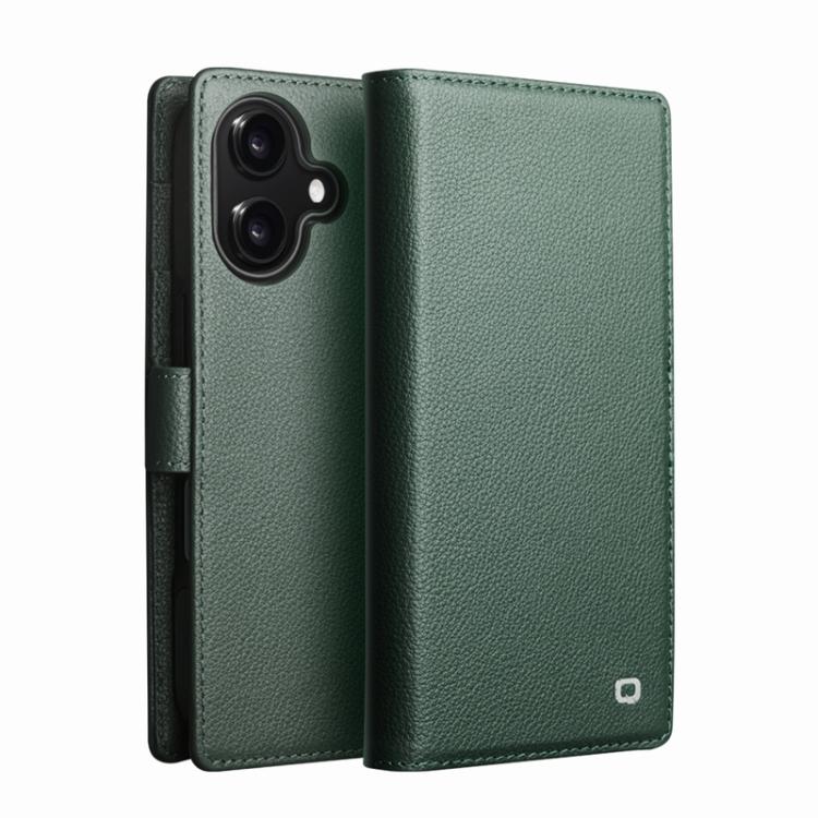 Étui de téléphone QIALINO Classics 3ème en cuir véritable, Pour iPhone 17 Pro Max, Pour iPhone 17 Pro, Pour iPhone 17, Pour iPhone Air
