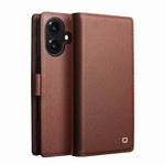 Étui de téléphone QIALINO Classics 3ème en cuir véritable, Pour iPhone 17 Pro Max, Pour iPhone 17 Pro, Pour iPhone 17, Pour iPhone Air