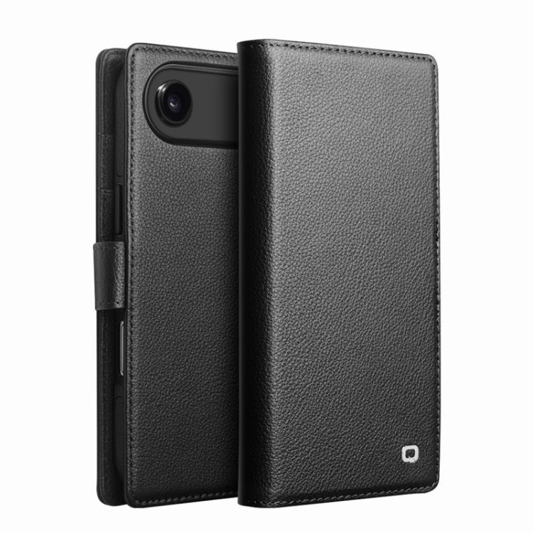 Étui de téléphone QIALINO Classics 3ème en cuir véritable, Pour iPhone 17 Pro Max, Pour iPhone 17 Pro, Pour iPhone 17, Pour iPhone Air