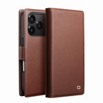 Étui de téléphone QIALINO Classics 3ème en cuir véritable, Pour iPhone 17 Pro Max, Pour iPhone 17 Pro, Pour iPhone 17, Pour iPhone Air