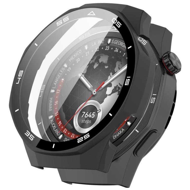 xDfind Graduated Style Tempered Film Integrated PC Watch Protective Cover, For Huawei Watch GT 5 Pro 46mm, For Huawei Watch GT 5 Pro 42mm