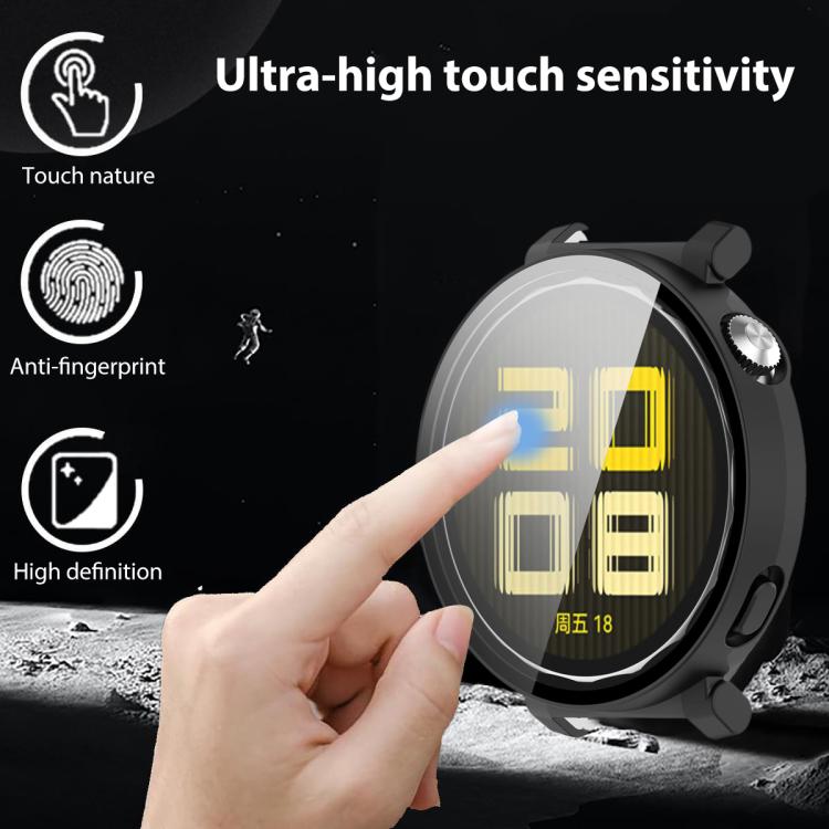 xDfind Tempered Film Integrated PC Watch Protective Cover, For Huawei Watch GT 5 Pro 46mm, For Huawei Watch GT 5 Pro 42mm