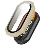 xDfind Armor Tempered Film Integrated PC Watch Protective Cover, For Xiaomi Smart Band 9 / 9 NFC, For Xiaomi Smart Band 9 Ceramic / 8