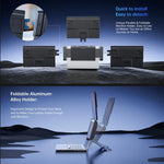 Arie 14 Moniteur portable triple de 14 pouces avec écran étendu, prise US, prise UK, prise EU